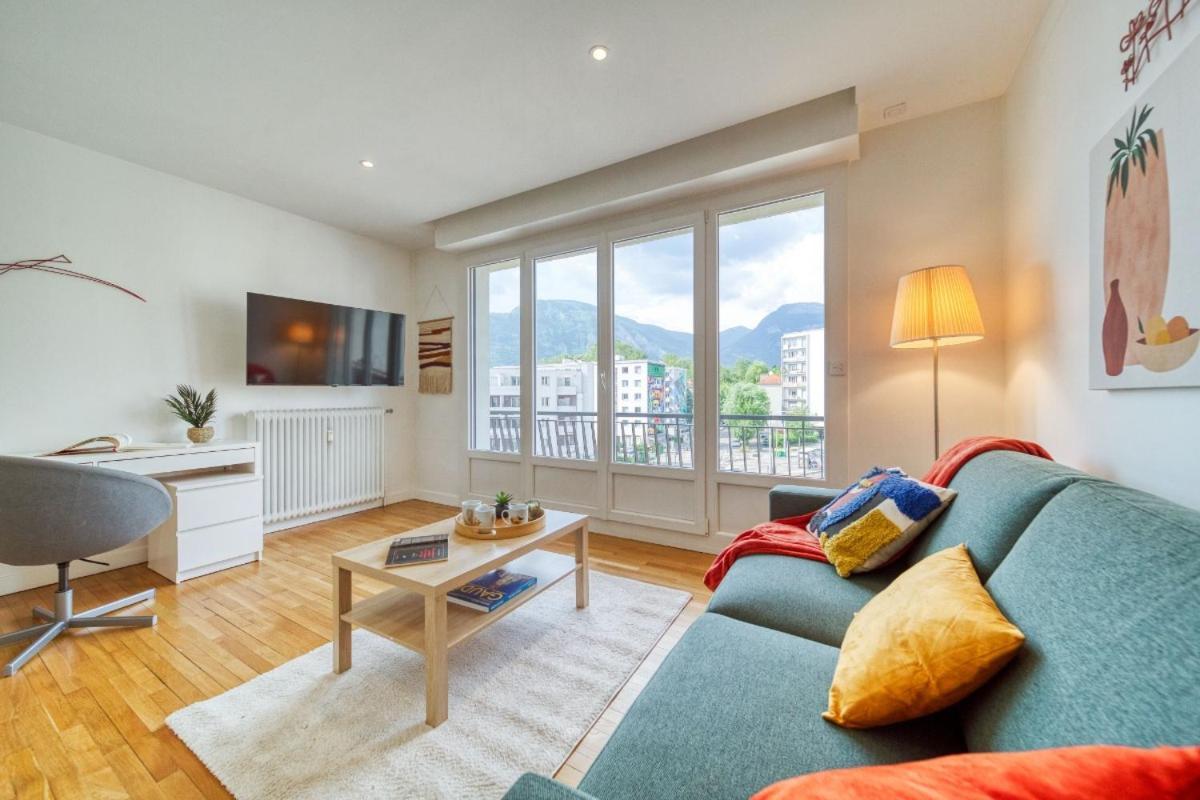 Le Joli Stade, Appartement Avec Magnifique Vue, Grenoble, Rhone Alpes Luaran gambar